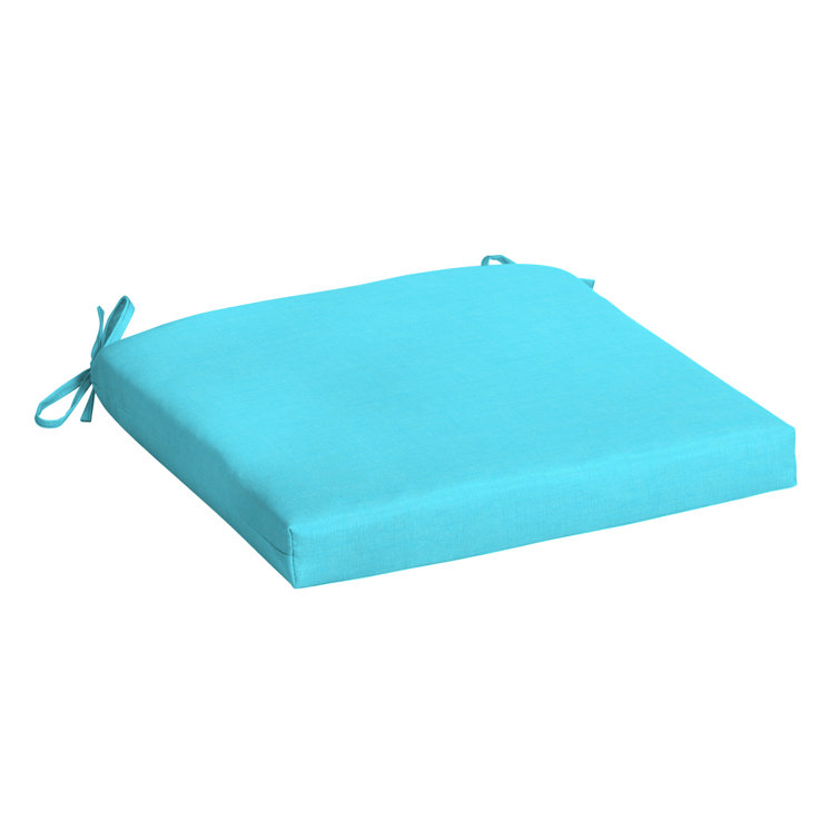 Pool Blue Polyester Adirondack Chair Cushion