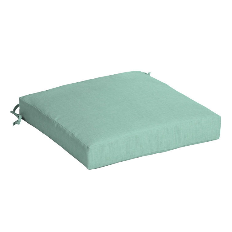 Moss Green Outdoor Polyester Seat Cushion 19 x 19