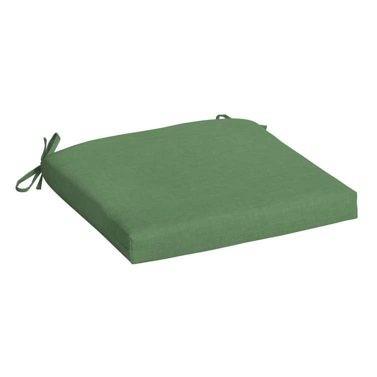 Moss Green Outdoor Polyester Seat Cushion 19 x 19