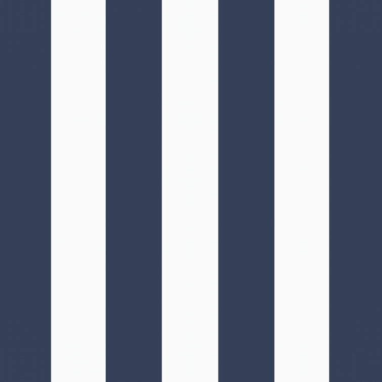 Sapphire Blue Cabana Stripe Outdoor Deep Seat Cushion Set