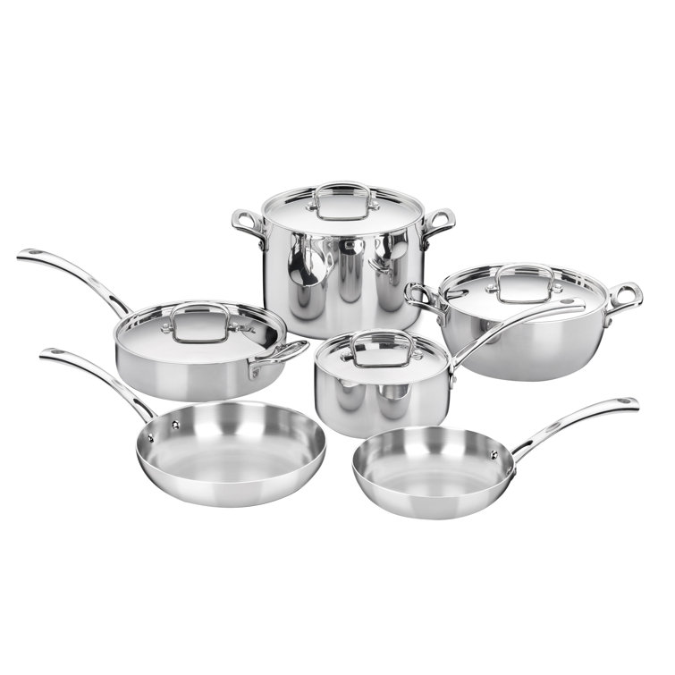 Cuisinart French Classic 10-Piece Stainless Steel Cookware Set
