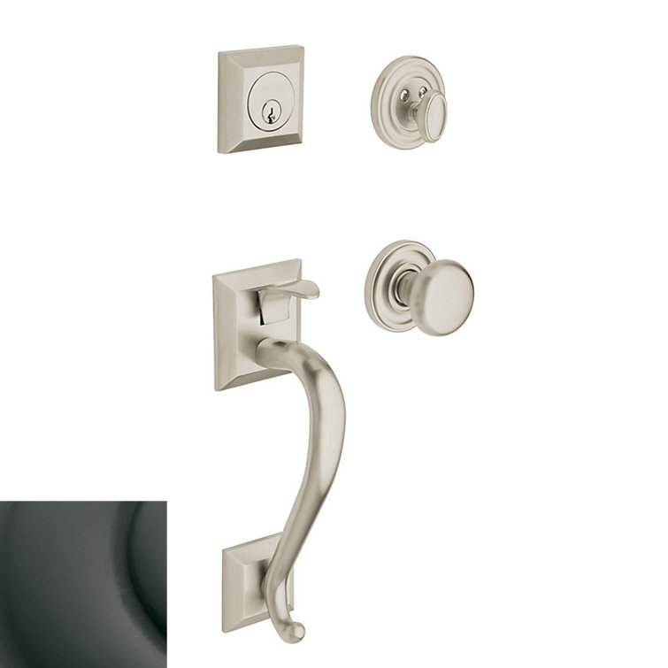 Small Oil Rubbed Bronze Classic Single Cylinder Handleset