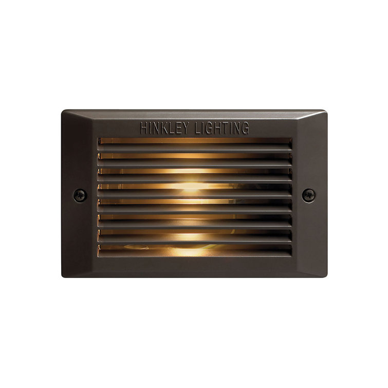 Bronze LED Outdoor Pathway Step Light