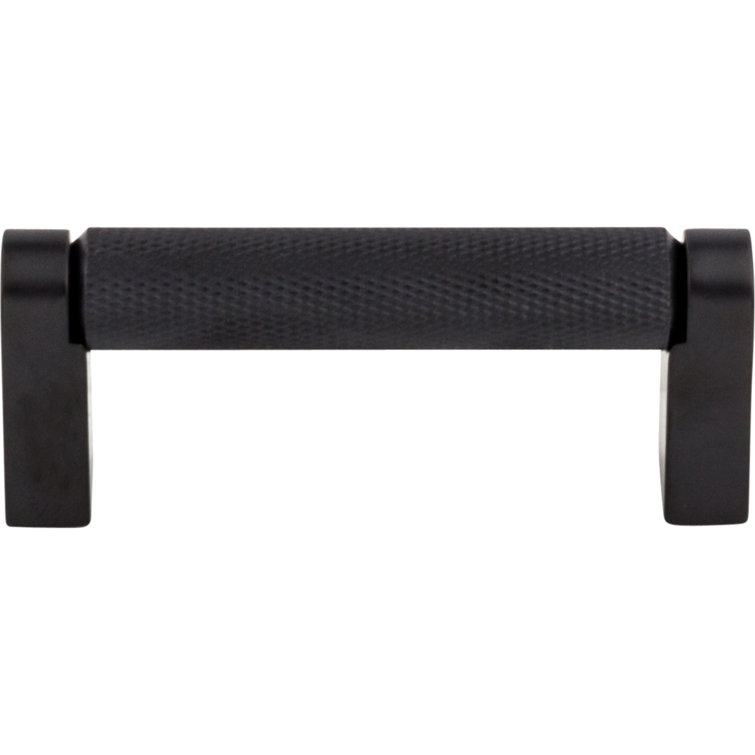 Flat Black Steel Modern Industrial Bar Pull Handle