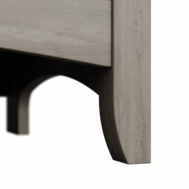 Driftwood Gray Adjustable 5-Shelf Floor-Standing Bookcase Pair