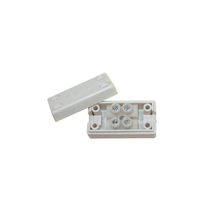 White Low Voltage Wiring Box Socket Plate