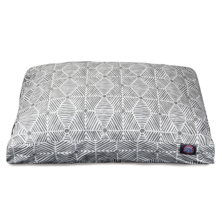 Small Gray Orthopedic Waterproof Memory Foam Pet Bed