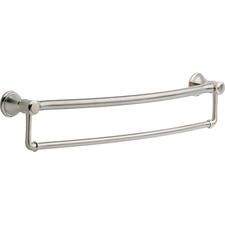 Brilliance Stainless Steel Wall Mounted Double Towel Bar