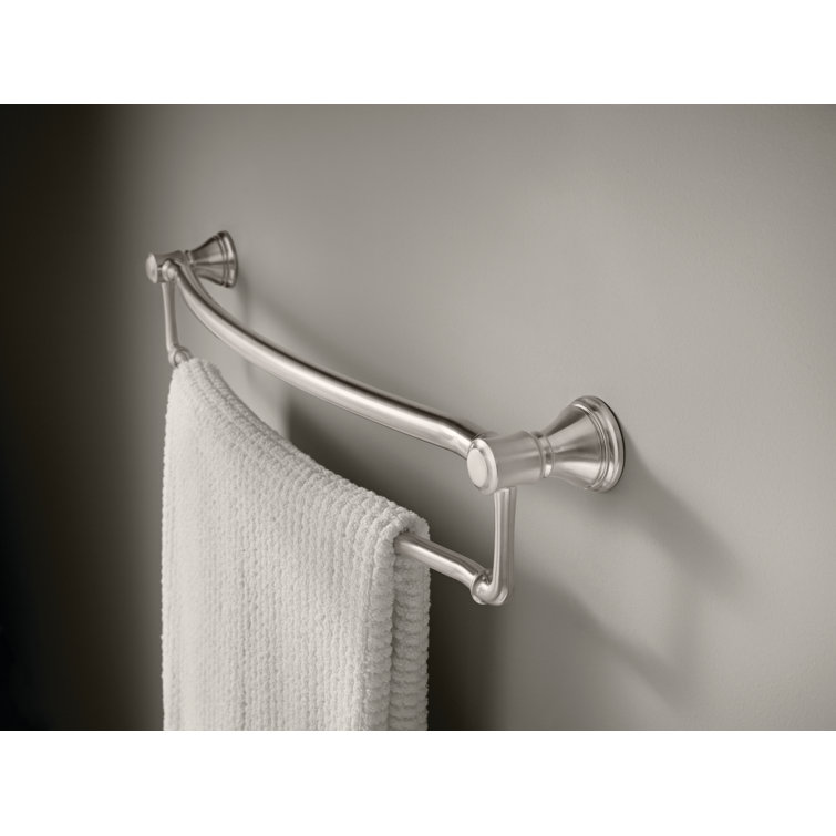 Brilliance Stainless Steel Wall Mounted Double Towel Bar