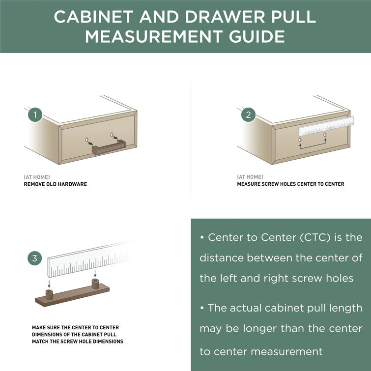 Bronze and Copper 3 3/4" Arch Cabinet Pull