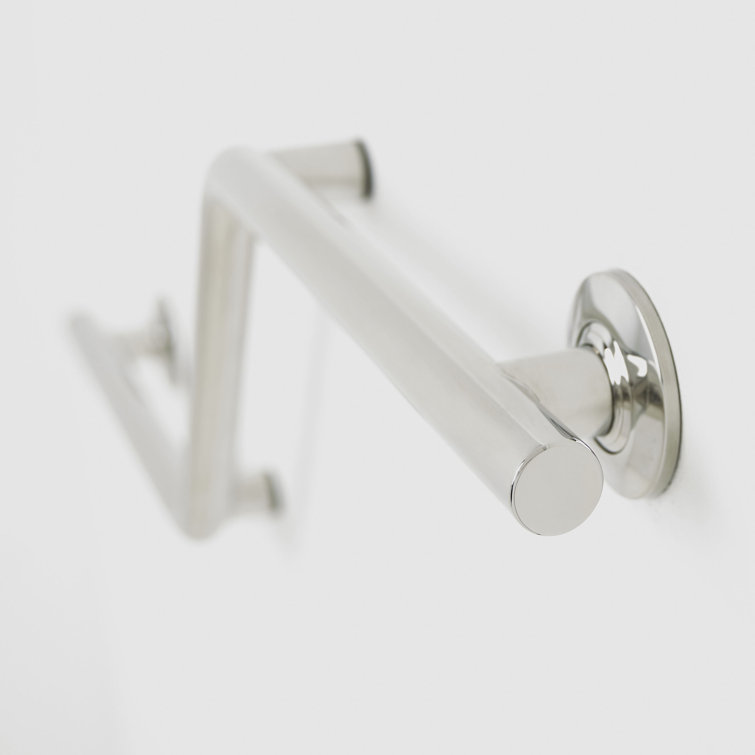 Satin Stainless Steel 38" Angled Grab Bar