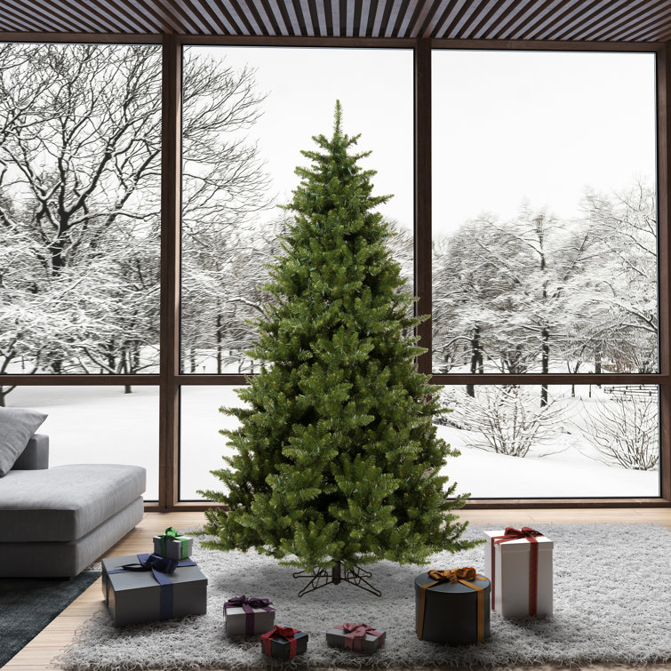 7.5' Green Camdon Fir Artificial Christmas Tree with Metal Stand