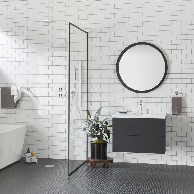 Polished Chrome 8-Inch Round Rain Shower Head