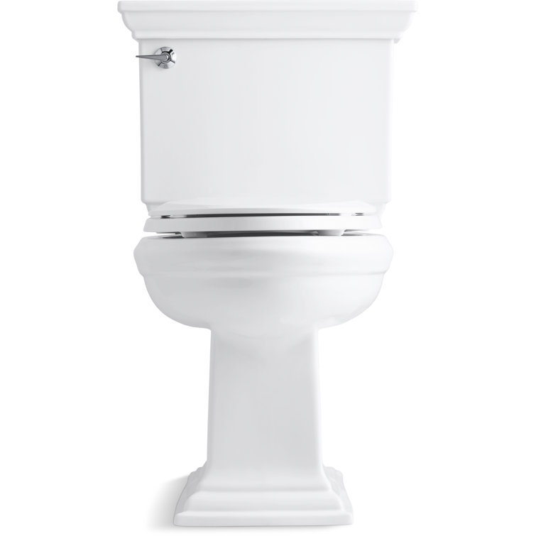 White High Efficiency Elongated Free Standing Toilet