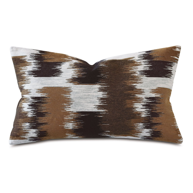 Chocolate Abstract Rectangular Pillow Cover & Insert