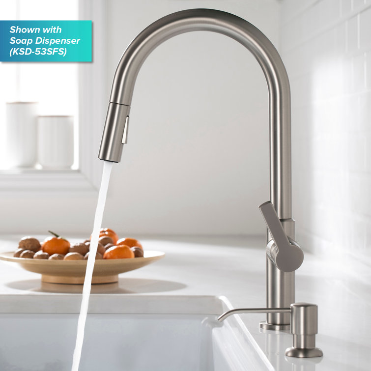 Stainless Steel Single Handle Pull Down Kitchen Faucet