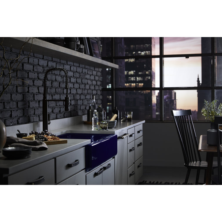 Vibrant French Gold Semi-Professional Kitchen Faucet with Pull-Down Sprayhead