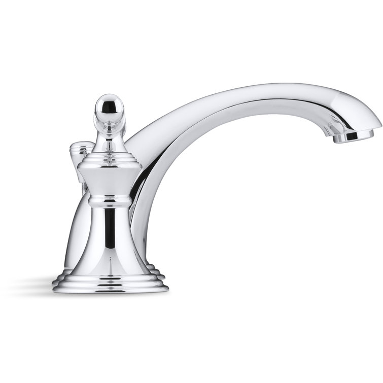 Devonshire Elegance 8" Widespread Polished Chrome Lavatory Faucet