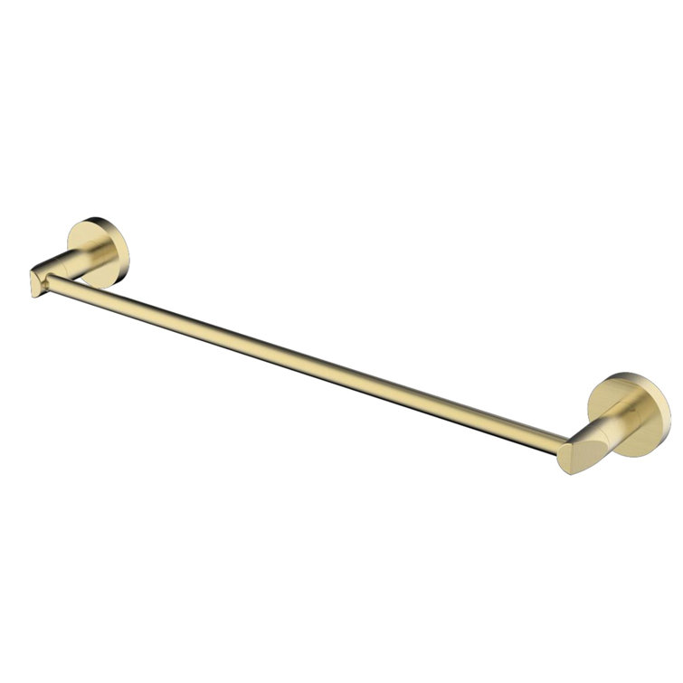 18'' Gold Stainless Steel Wall-Mounted Towel Bar