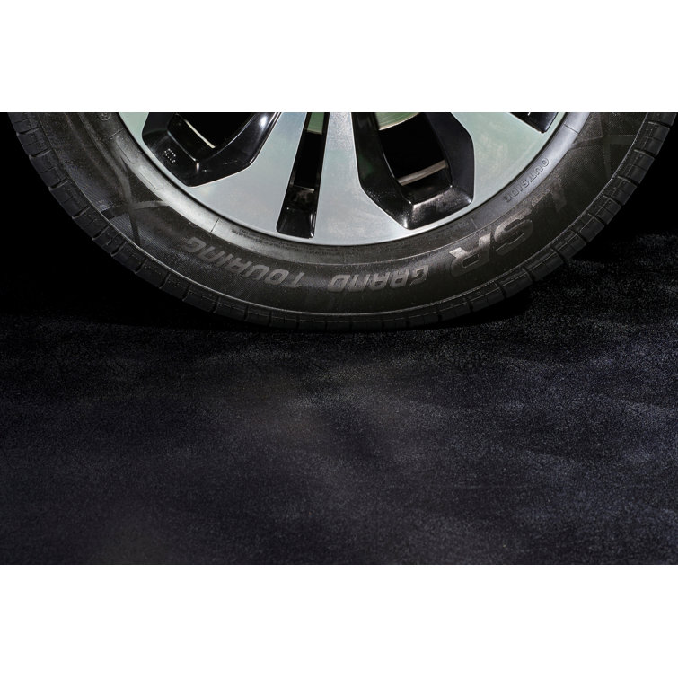 Midnight Black 10' x 24' Vinyl Garage Flooring Roll