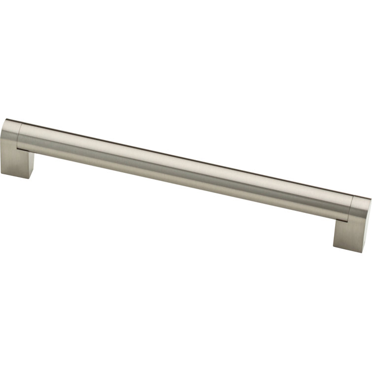 Stratford 7 9/16" Stainless Steel Modern Bar Pull