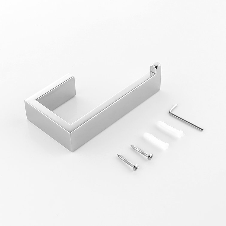 Chrome Plated 4-Piece Bathroom Hardware Set