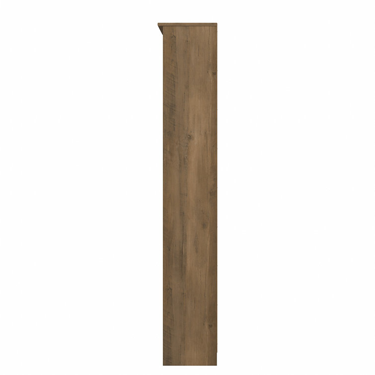 Cabot Reclaimed Pine 66" Tall Adjustable 5-Shelf Bookcase