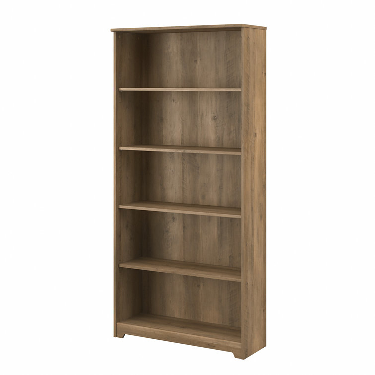 Cabot Reclaimed Pine 66" Tall Adjustable 5-Shelf Bookcase