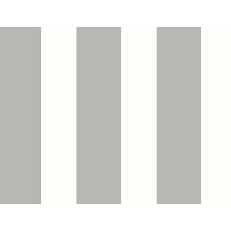 Argos Grey and White Striped Peel & Stick Wallpaper