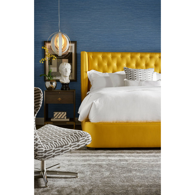 Coastal Blue Luxe Sisal Peel & Stick Wallpaper