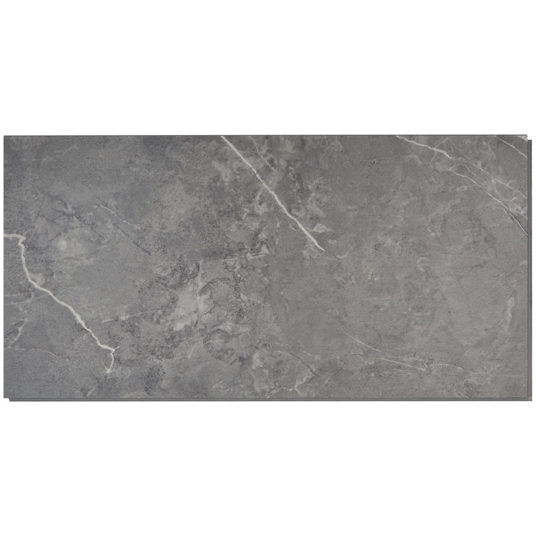 12" x 24" x 5mm Luxury Vinyl Tile Rigid Click-Lock Luxury Vinyl Tile Flooring (28.04 Sq. Ft. / Case)