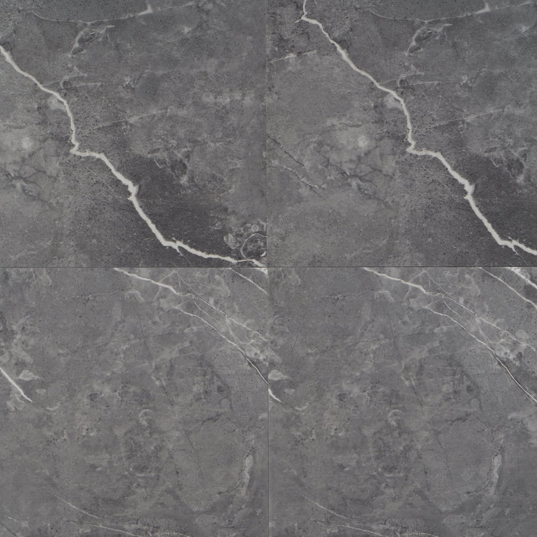 12" x 24" x 5mm Luxury Vinyl Tile Rigid Click-Lock Luxury Vinyl Tile Flooring (28.04 Sq. Ft. / Case)