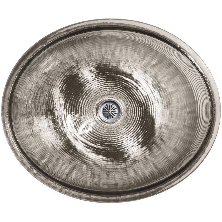 Translucent Doe Oval Glass Undermount Bathroom Sink