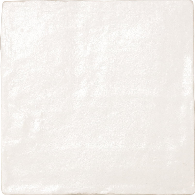 Duchess 4" x 4" Glossy White Ceramic Wall Tile