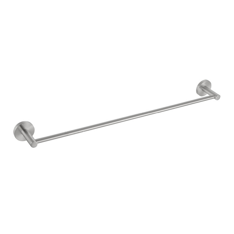 Brushed Nickel 24'' Wall Mounted Towel Bar
