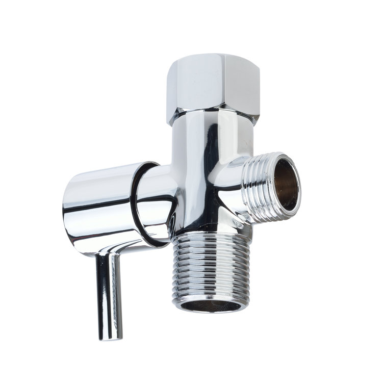 Silver Handheld Bidet Sprayer with Adjustable Water Pressure