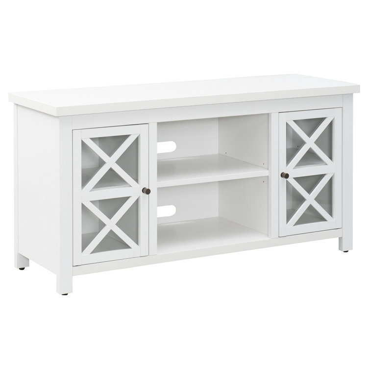 White Oak 47'' TV Stand with Cabinets