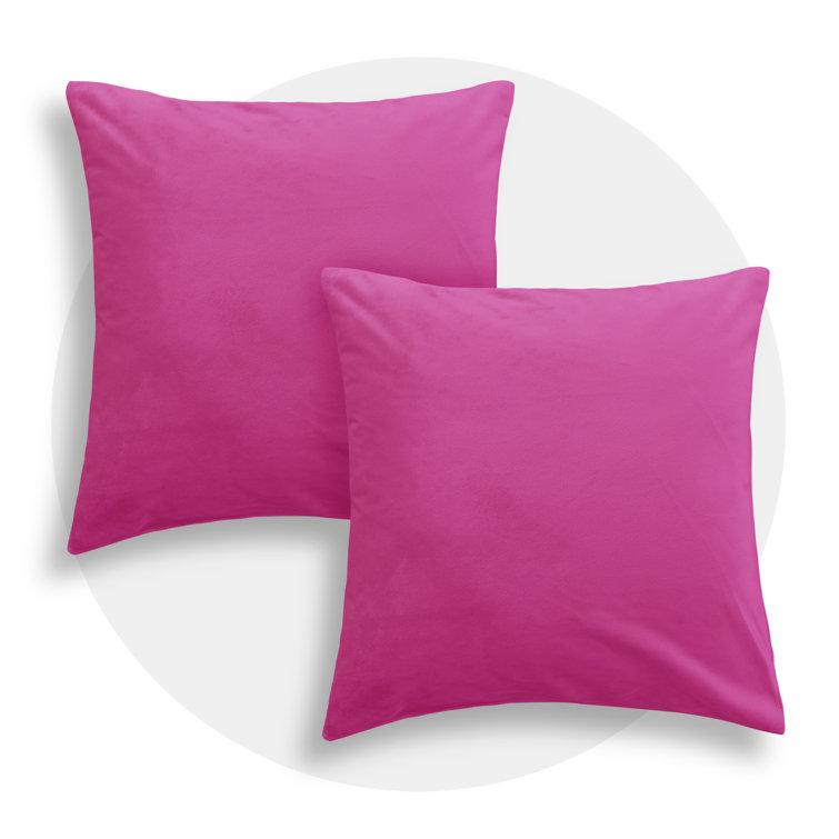 Golden Yellow Velvet 20x20 Pillow Covers Set
