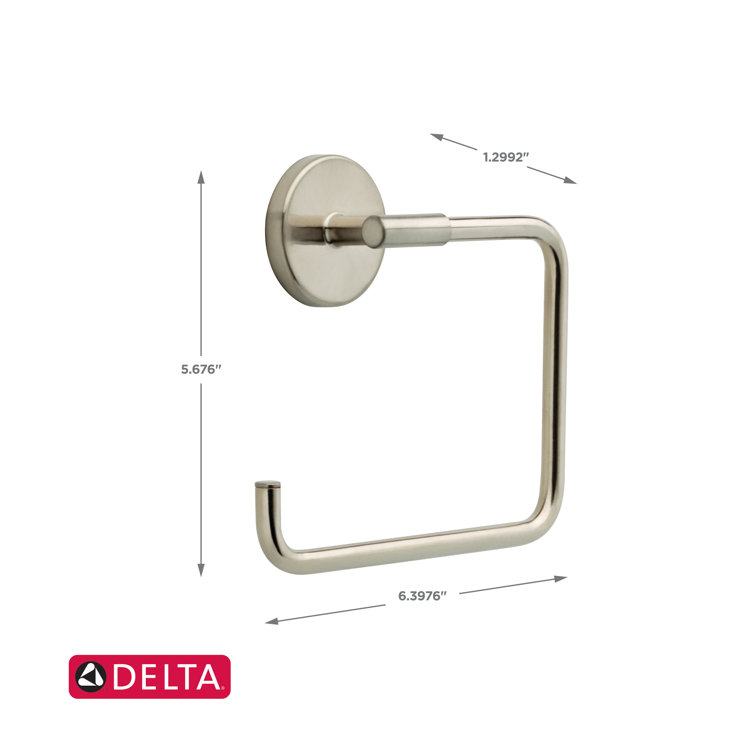 Stainless Steel Modern Wall Mounted Towel Ring
