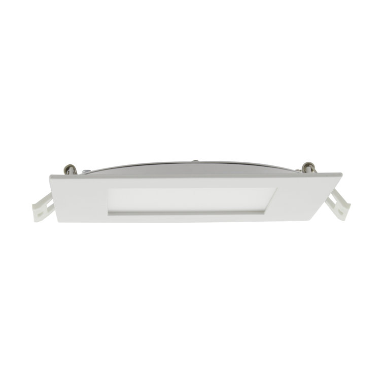 6.69'' White Aluminum LED Recessed Lighting Kit