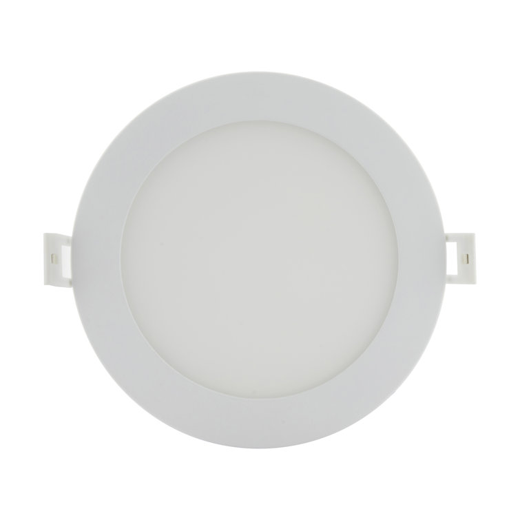 White Aluminum 6-Inch Round LED Downlight