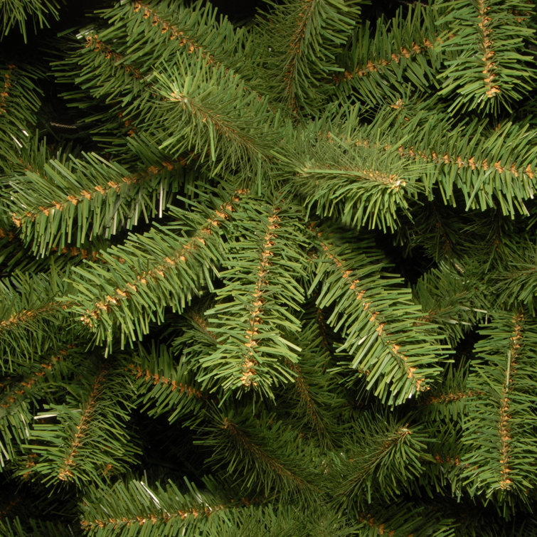 Slim 7.5' Green Spruce Artificial Christmas Tree with Stand