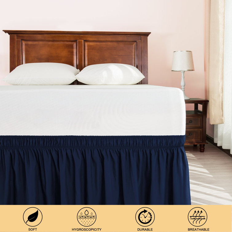 Ruffled Wrap Around Bed Skirt