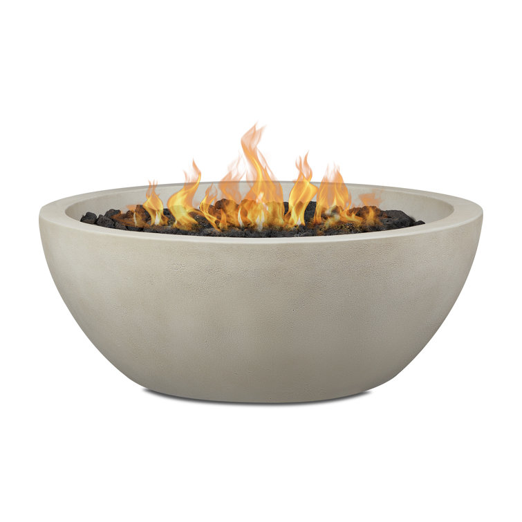Eldora 48" Fog Concrete Fire Bowl