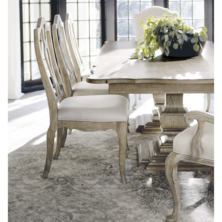 Reclaimed Pine Extendable Rectangular Dining Table in Rustic Brown