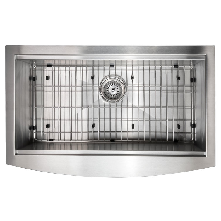 ZLINE 33" Stainless Steel Farmhouse Apron Single Bowl Kitchen Sink