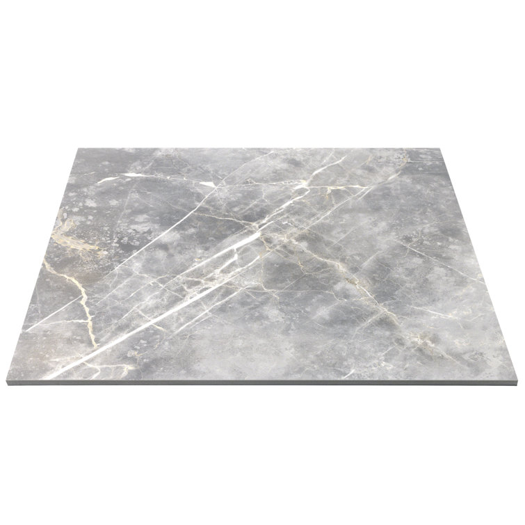 Marmo Gray 24" x 24" Porcelain Marble Look Floor and Wall Tile