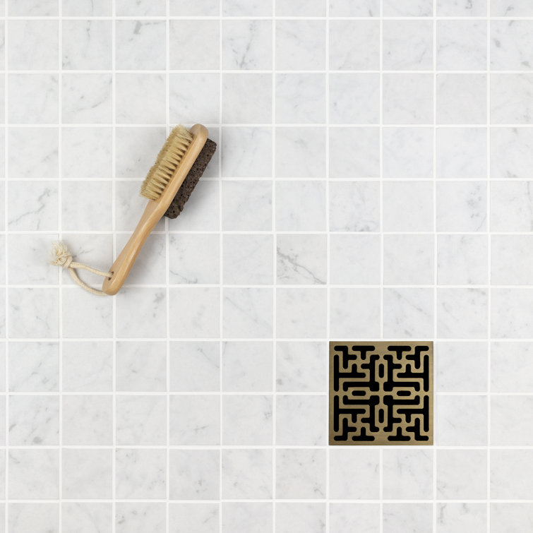 Grace Matte White Porcelain Mosaic Tile for Walls and Floors