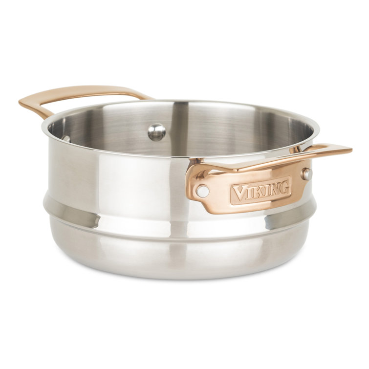 Viking 11-Piece Matte Black and Copper Cookware Set
