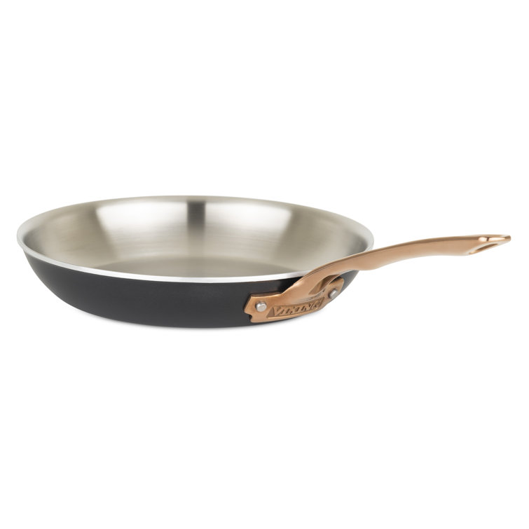 Viking 11-Piece Matte Black and Copper Cookware Set
